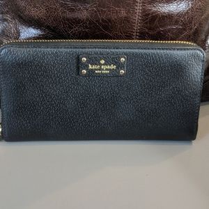 Kate Spade black wallet
